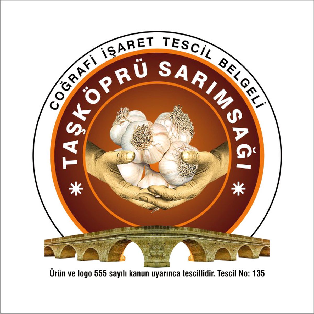 Taşköprü Sarımsağına Özel Logo
