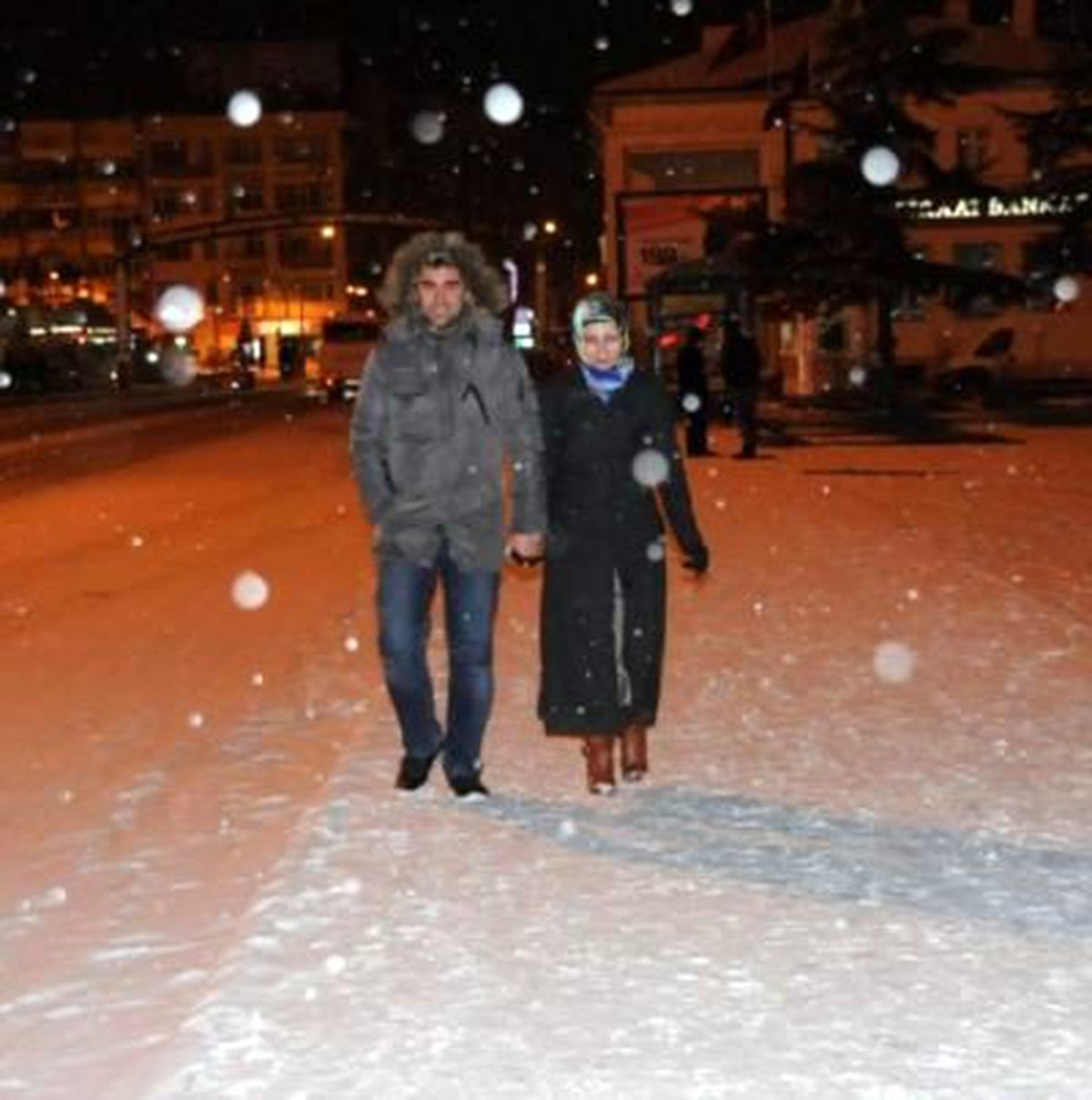 Tokat\'ta Kar Yağışı