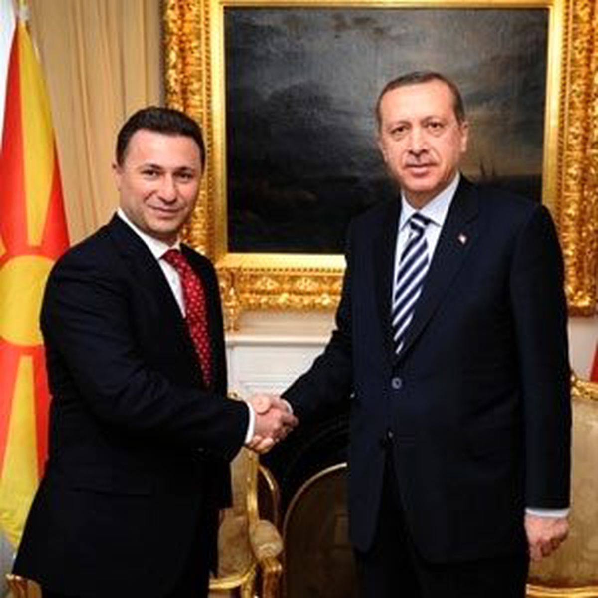 Başbakan Erdoğan, Makedonya Başbakanı Gruevski Onuruna Yemek Verdi