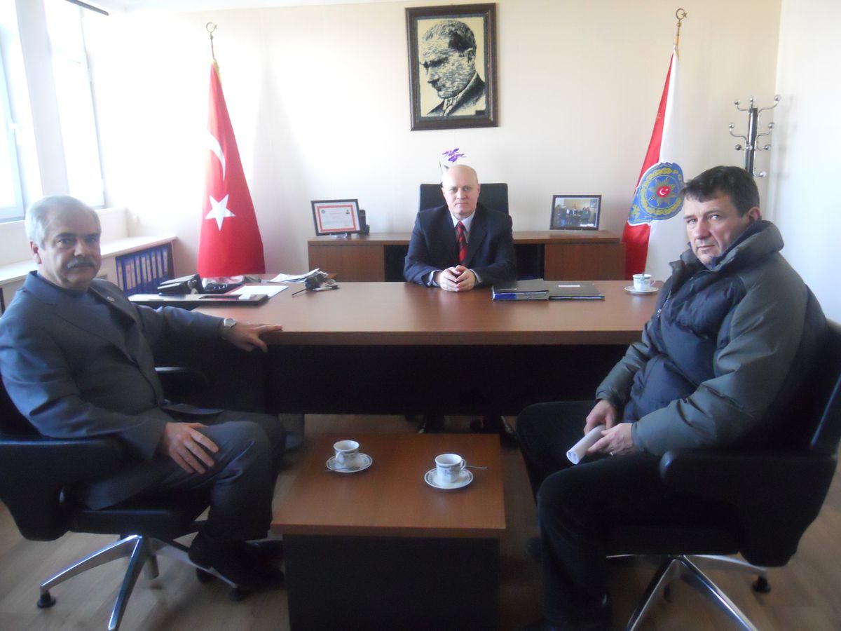 Başkan Özcan, Yen Atanan Emniyet Müdürü Yıldız'ı Ziyaret Etti