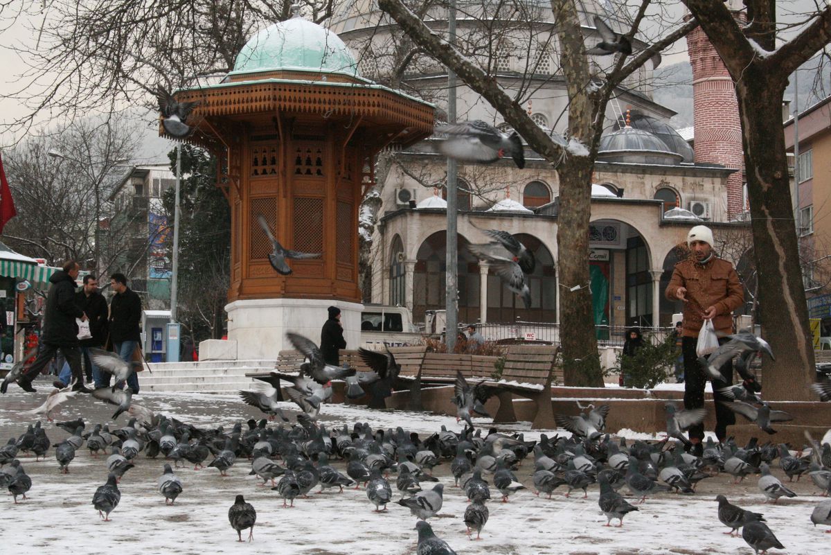 Bursa Beyazlara Büründü