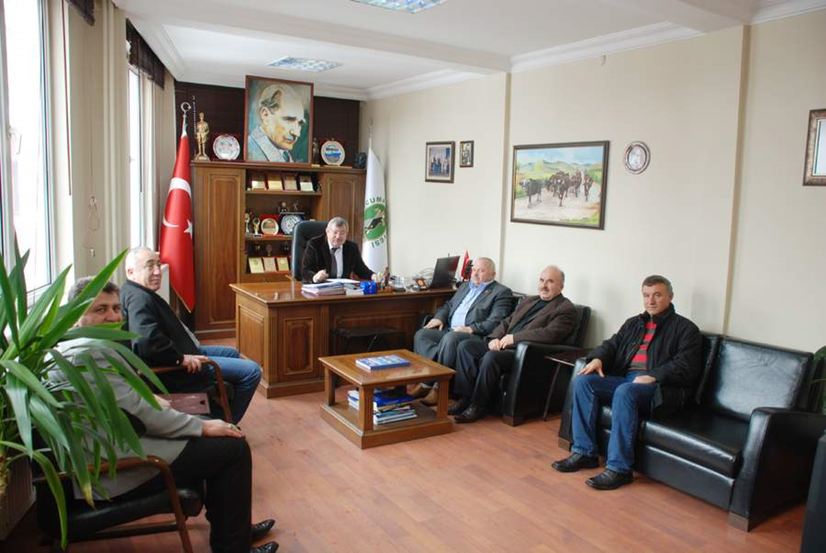 Çaycuma Muhtarlar Derneği'nden Gülşen'e Ziyaret