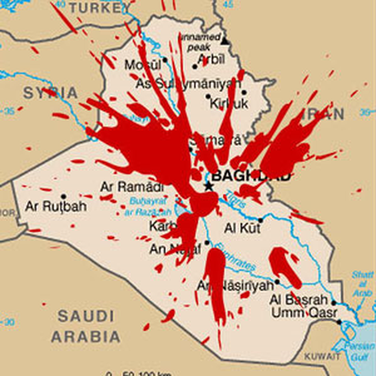 Irak\'taki Saldırılarda Bilanço: 151 Ölü