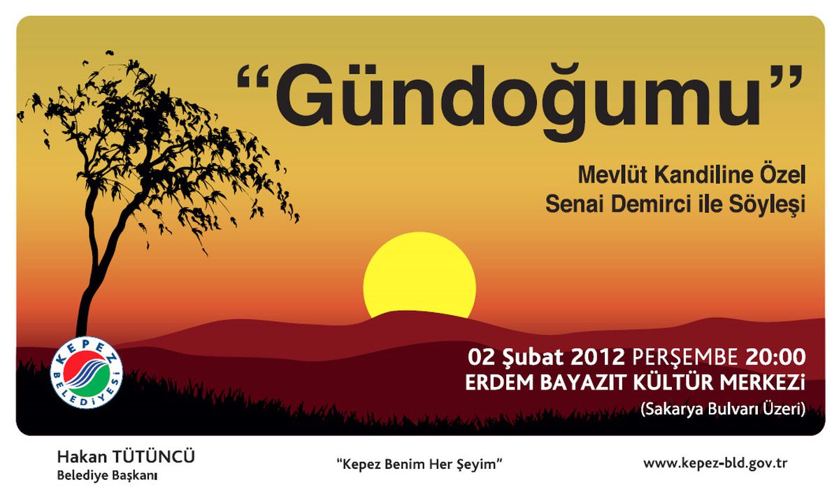 Kepez\'den \'Gündoğumu\' Mevlit Kandili Özel Programı