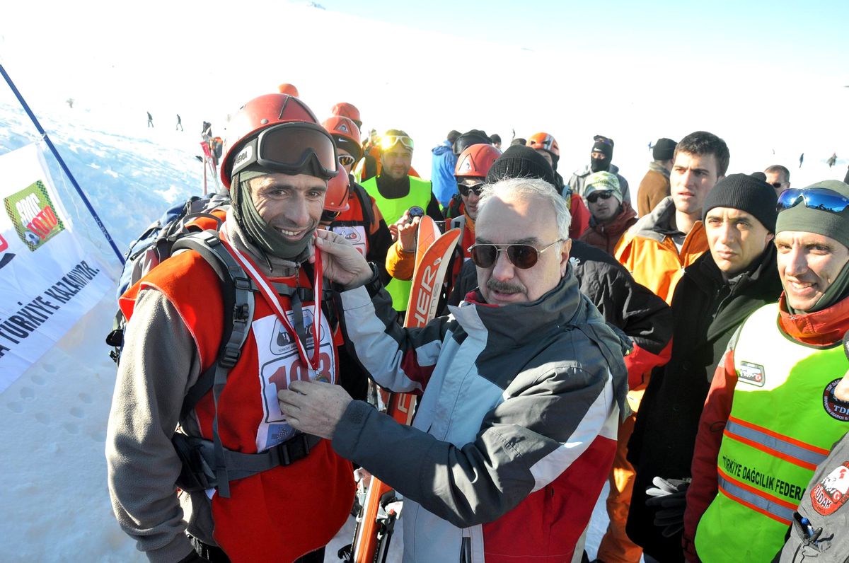 Tdf Dağ Kayağı Yarışları Yapıldı