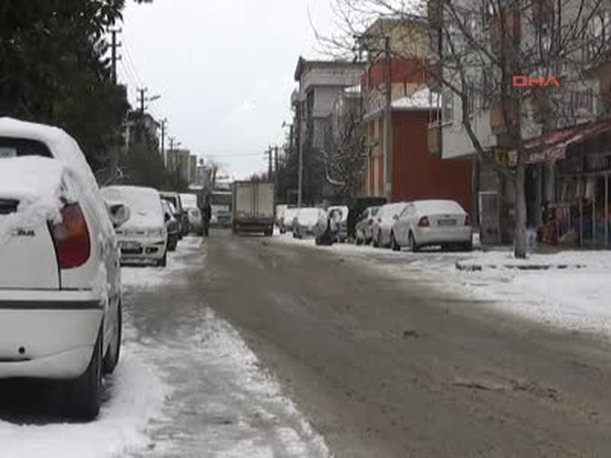 Yalova'dan Kar Manzaraları