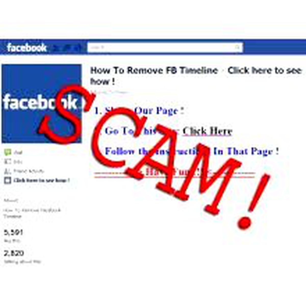 Facebook\'ta Zaman Tüneli Sahtekarlığı