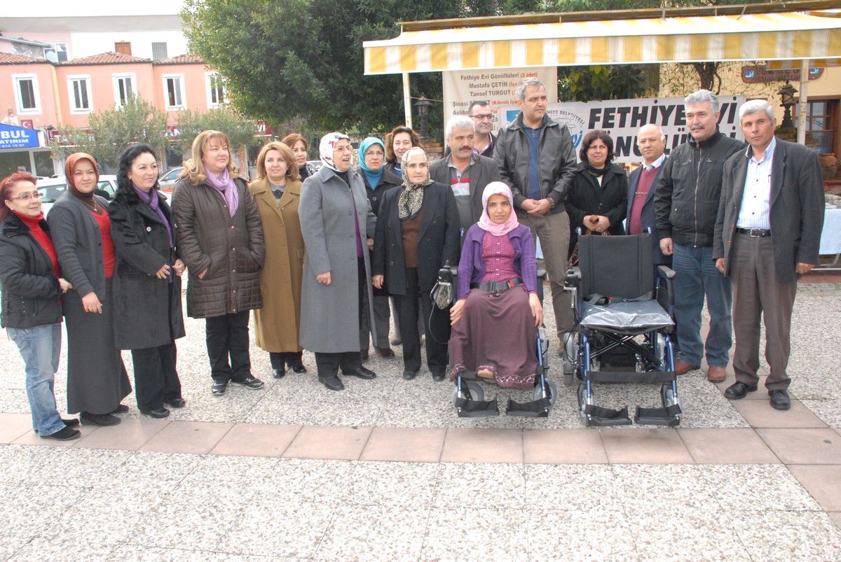 Fethiye Belediyesi İki Engelliyi Sevindirdi.