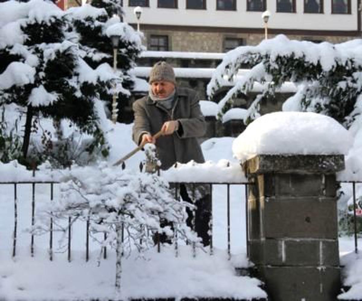Giresun\'da Kar Yağışı Hayatı Olumsuz Etkiliyor