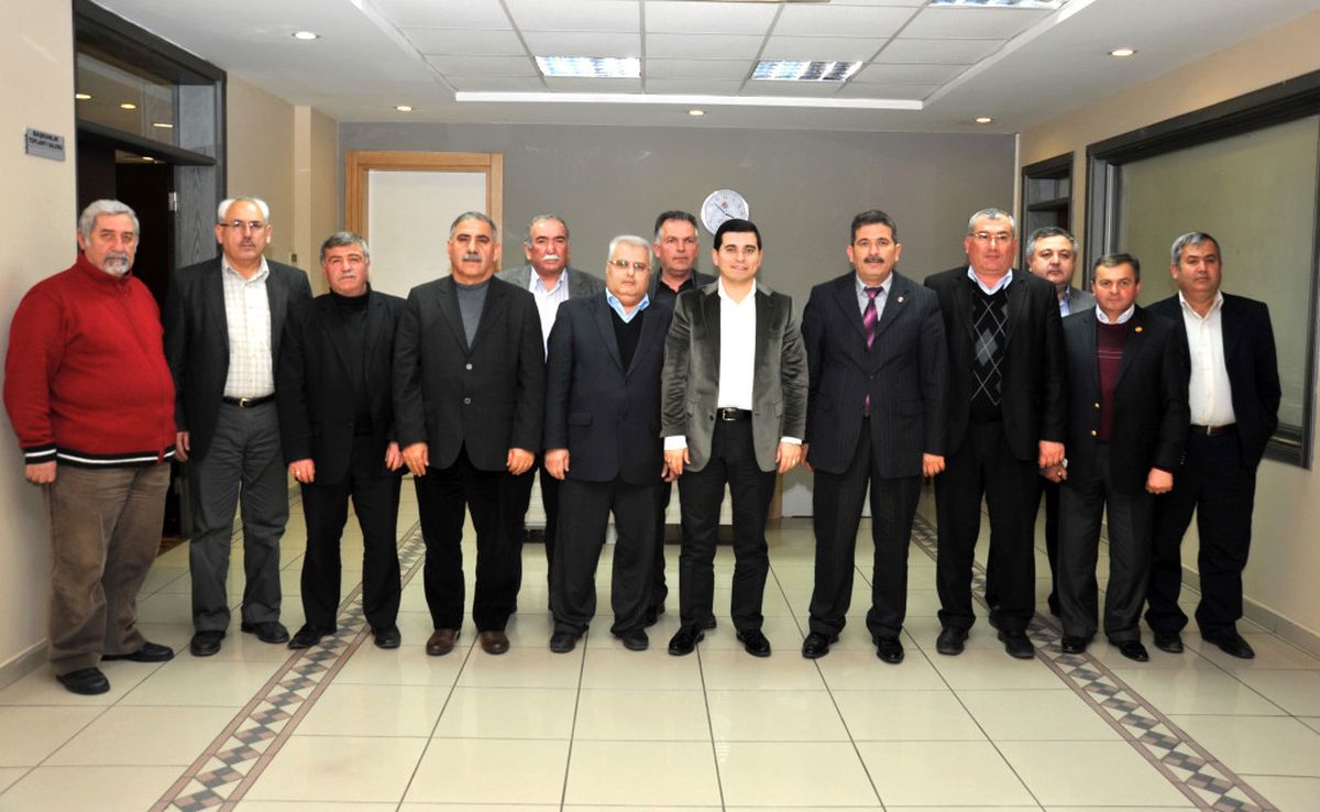 Minibüsçü Esnafından Başkan Tütüncü\'ye Ziyaret