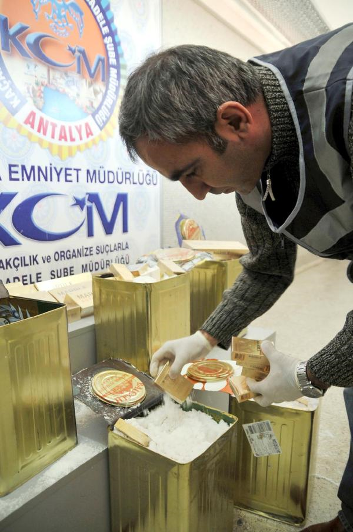 Peynir Tenekesinde Kaçak Sigara