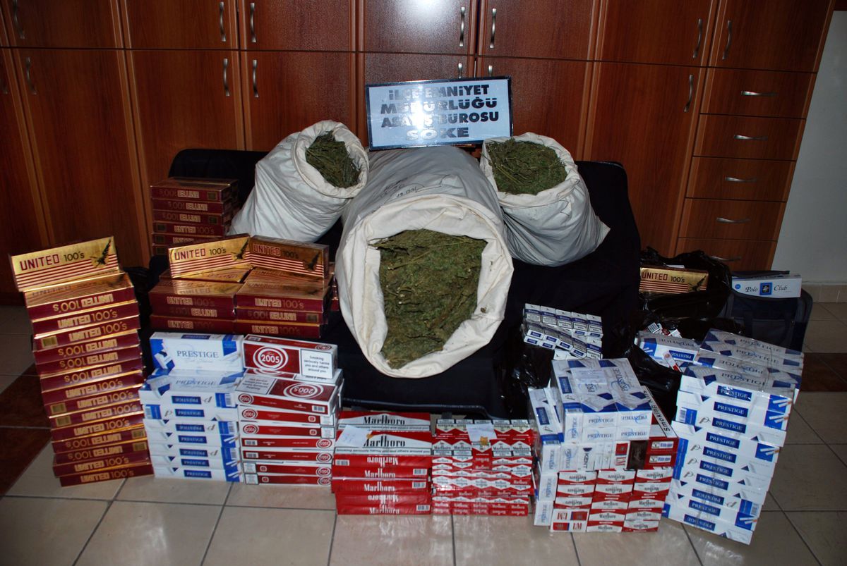 Söke\'de 22 Kilogram Uuyşturucu Yakalandı