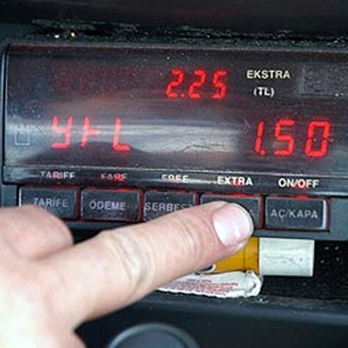 Taksimetre Geri Vitesde de Para Yazacak