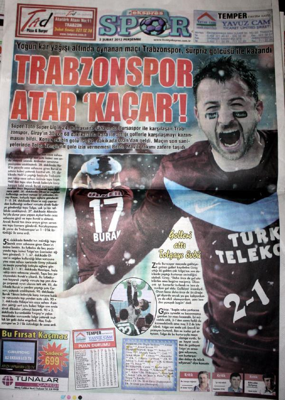 Trabzonspor'da Mustafa Yumlu Formayı Kaptı