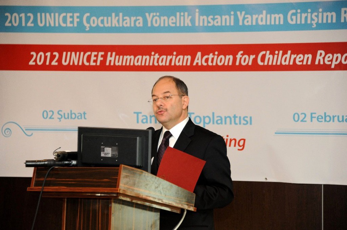Türkiye UNICEF Çocuklara İnsani Yardım Çağrısı