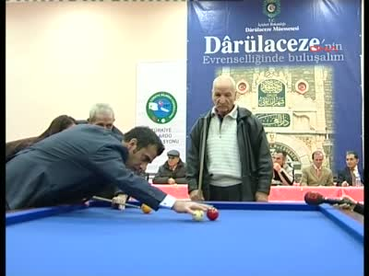 Yaşlıların Dünya Şampiyonlarıyla Bilardo Keyfi.