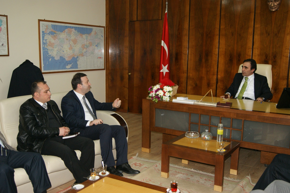 AK Parti'den Osmangazi Kaymakamı Taştan ve Sgk Müdürü İspirli'yi Ziyaret