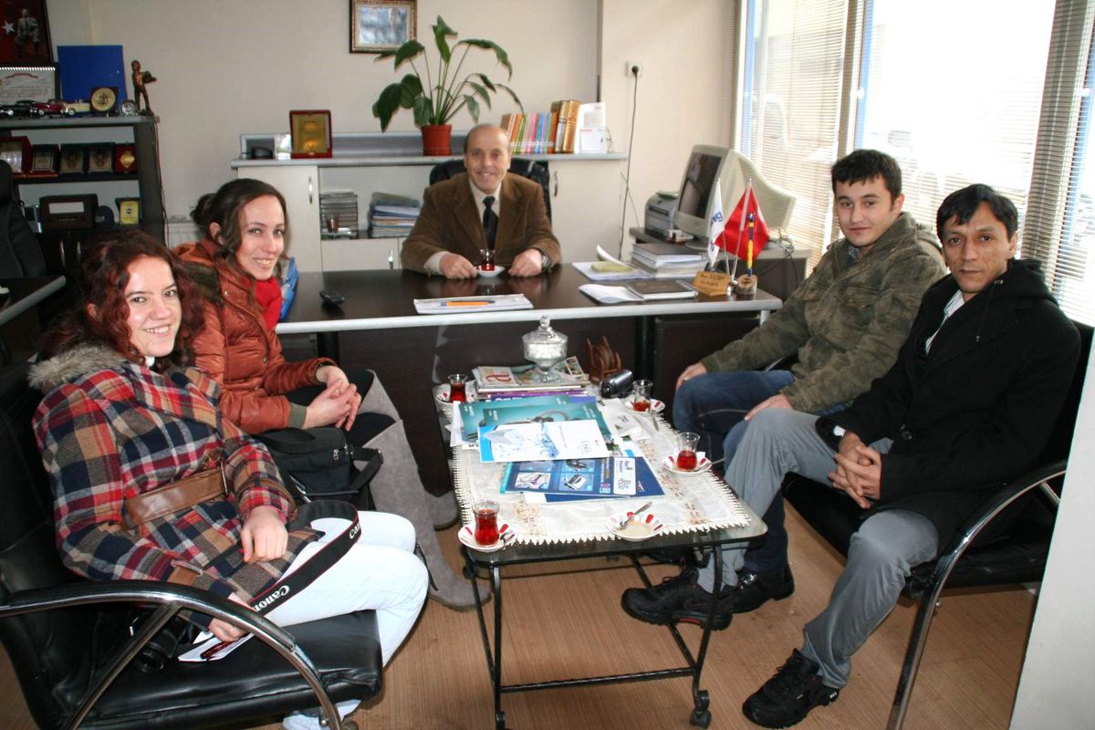 Devrekli Gazetecilerden İha'ya Ziyaret