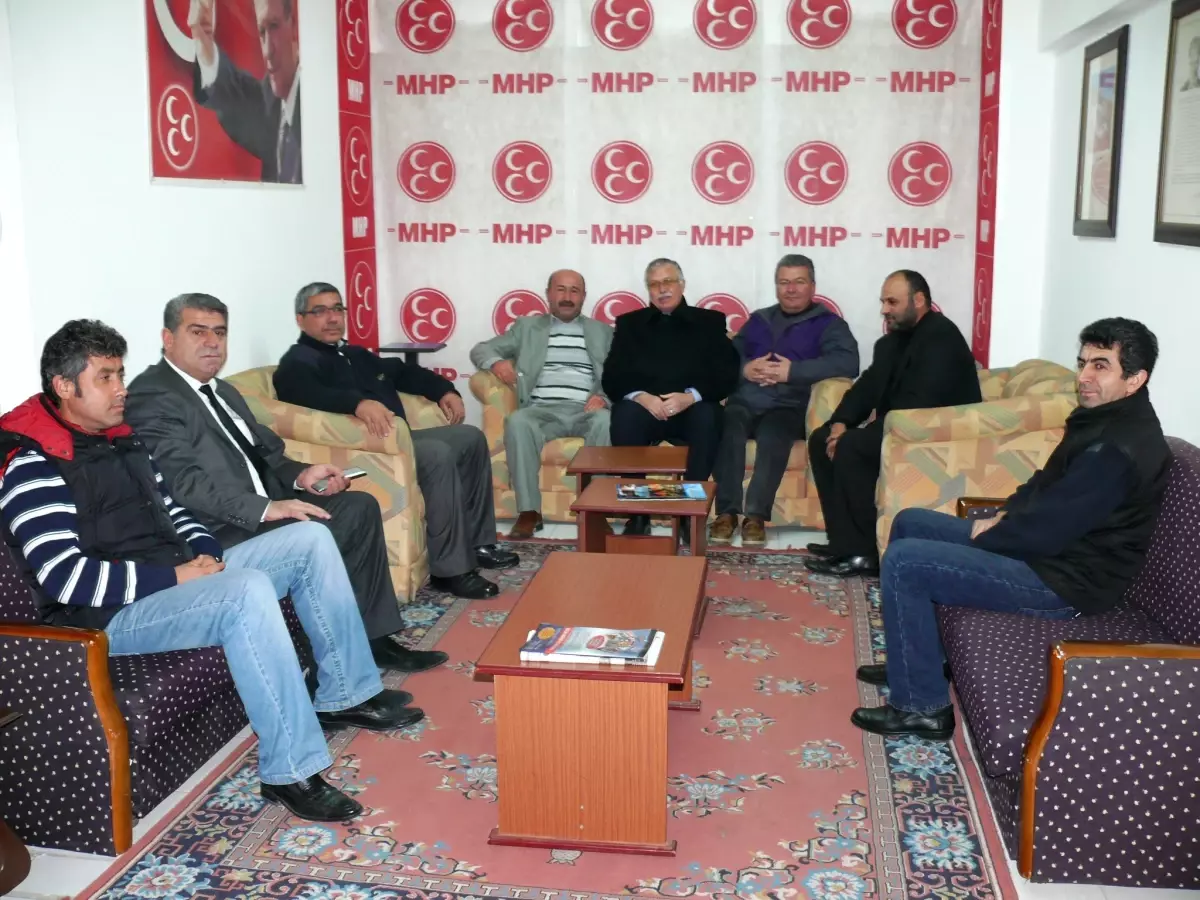 Esnaflardan Marmaris MHP'ye Ziyaret