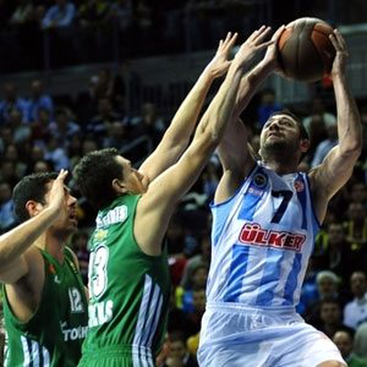 Fenerbahçe Ülker, Panathinaikos'a Yenildi