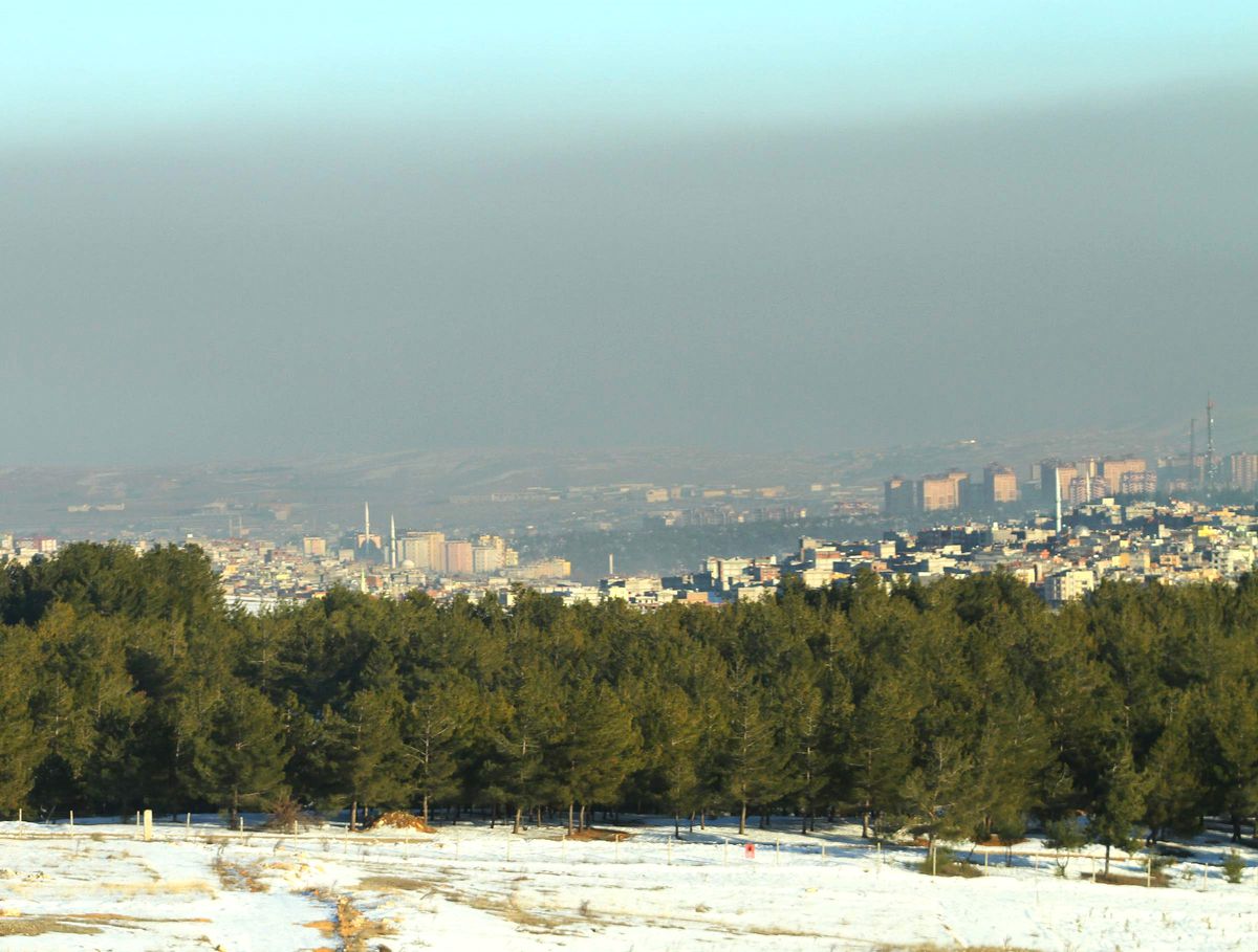 Gaziantep'teki Hava Kirliliği Objektife Böyle Yansıdı
