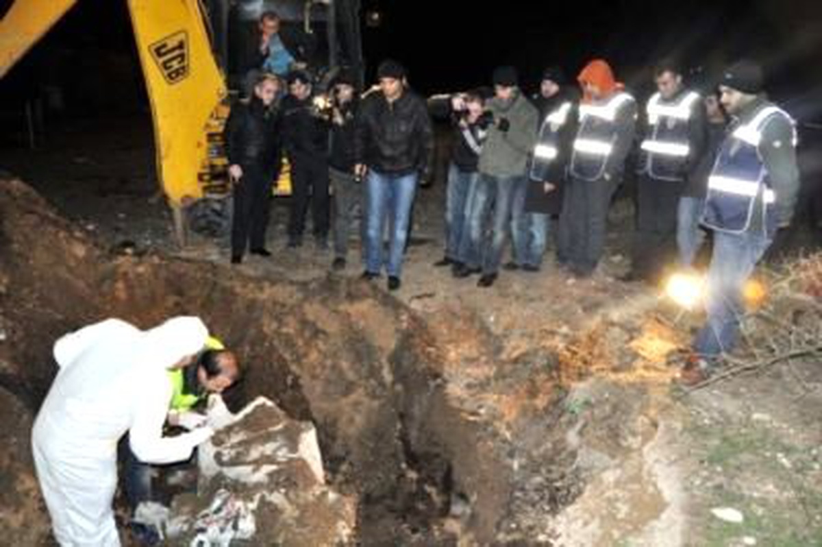 Gömülen Kasa İçin Kazı Çalışması Başlatıldı