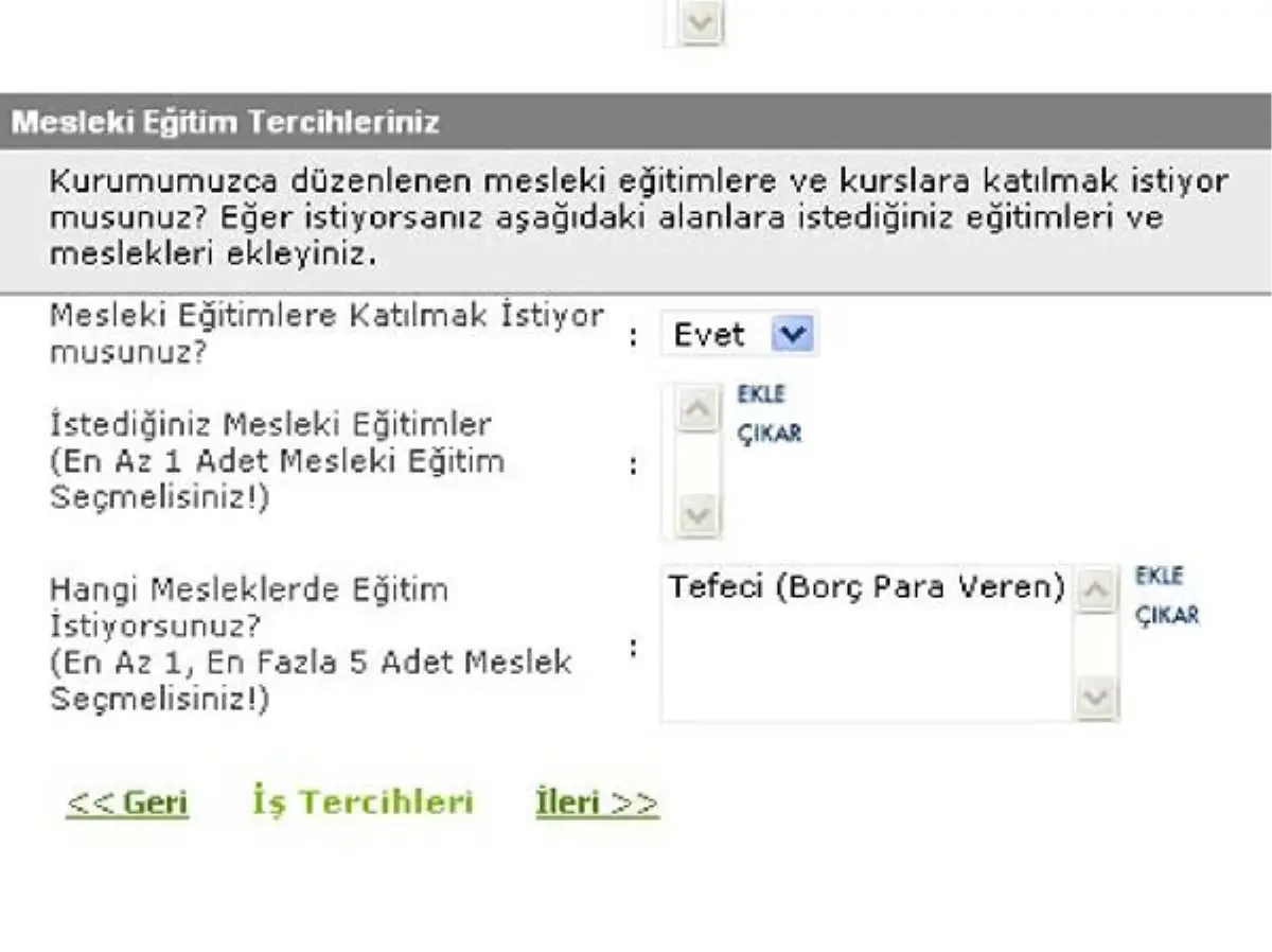 İşkur\'dan Şaka Gibi Meslek Kursları