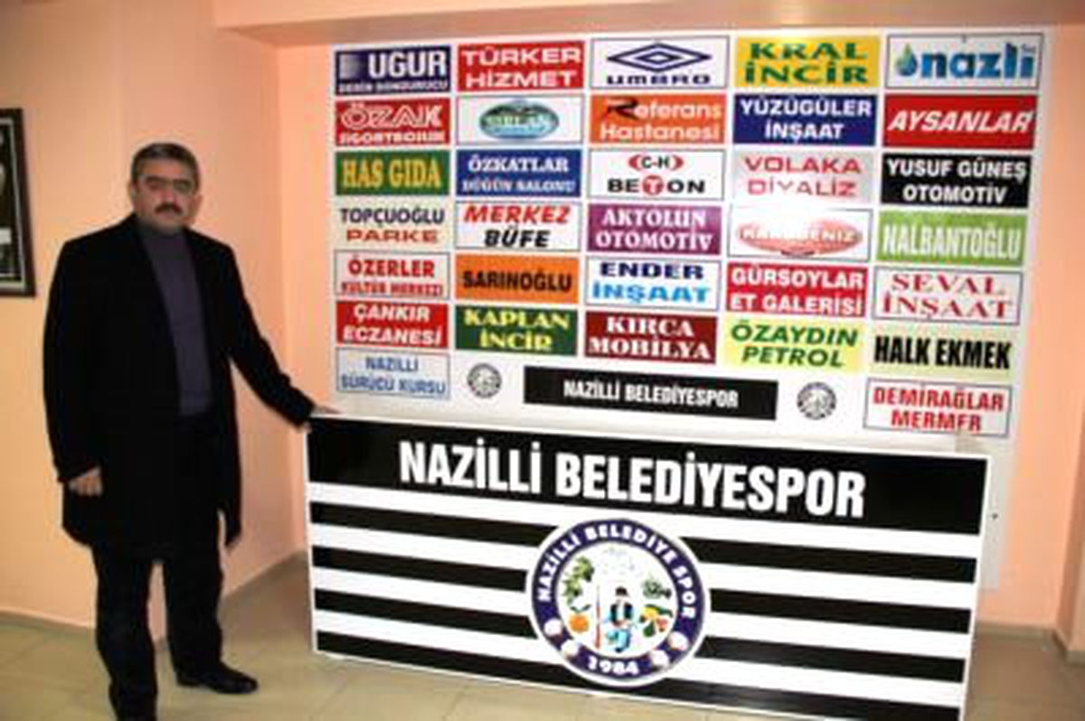 Nazilli Belediyespor\'dan Reklam Panosu