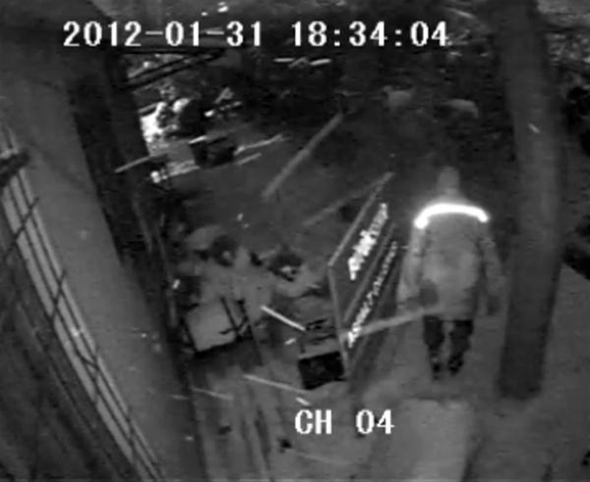 Önce Kameraya Sonra Polise Yakalandı