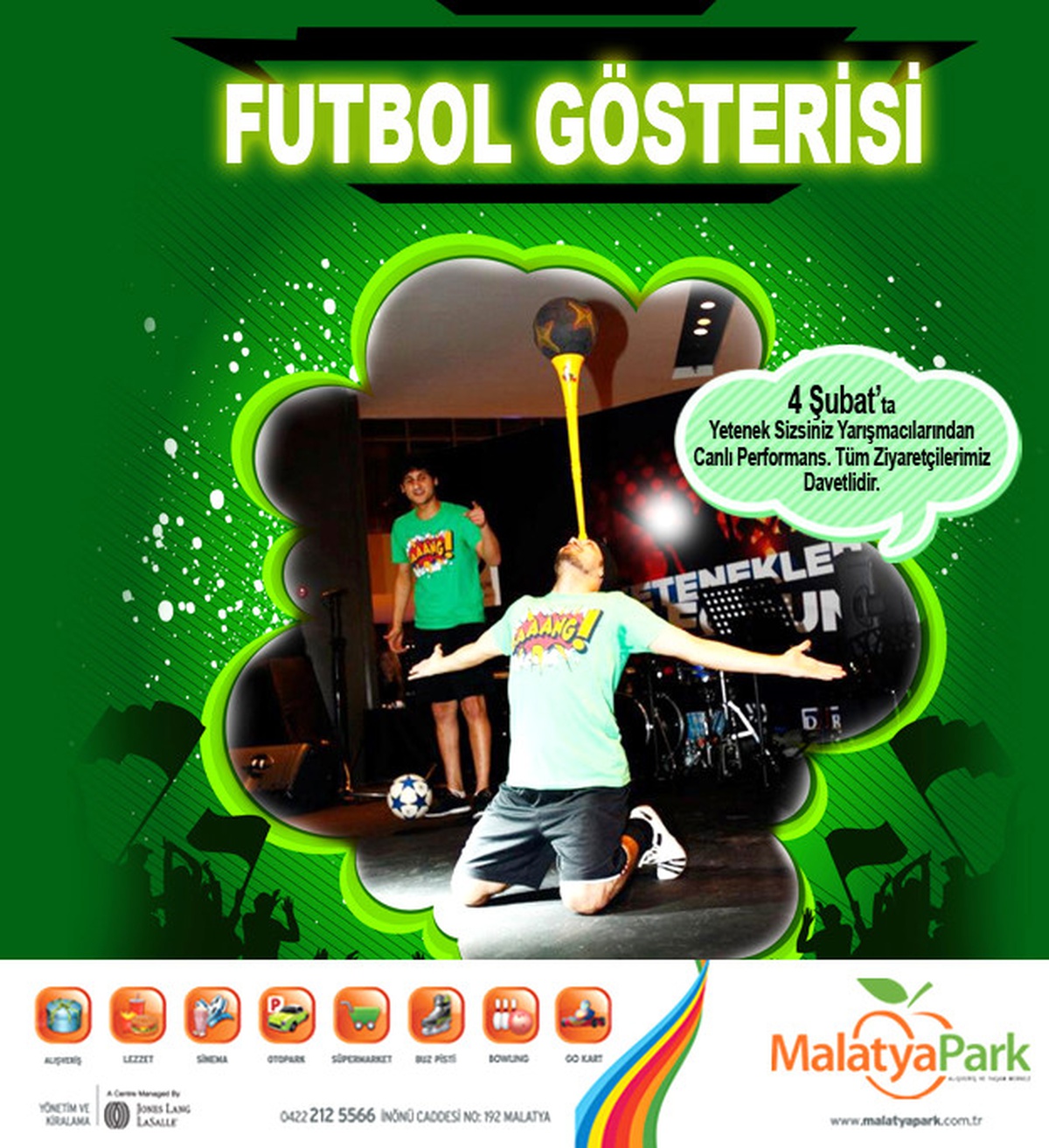 'Yetenek Sizsiniz' Yarışmacılarından Futbol Gösterisi