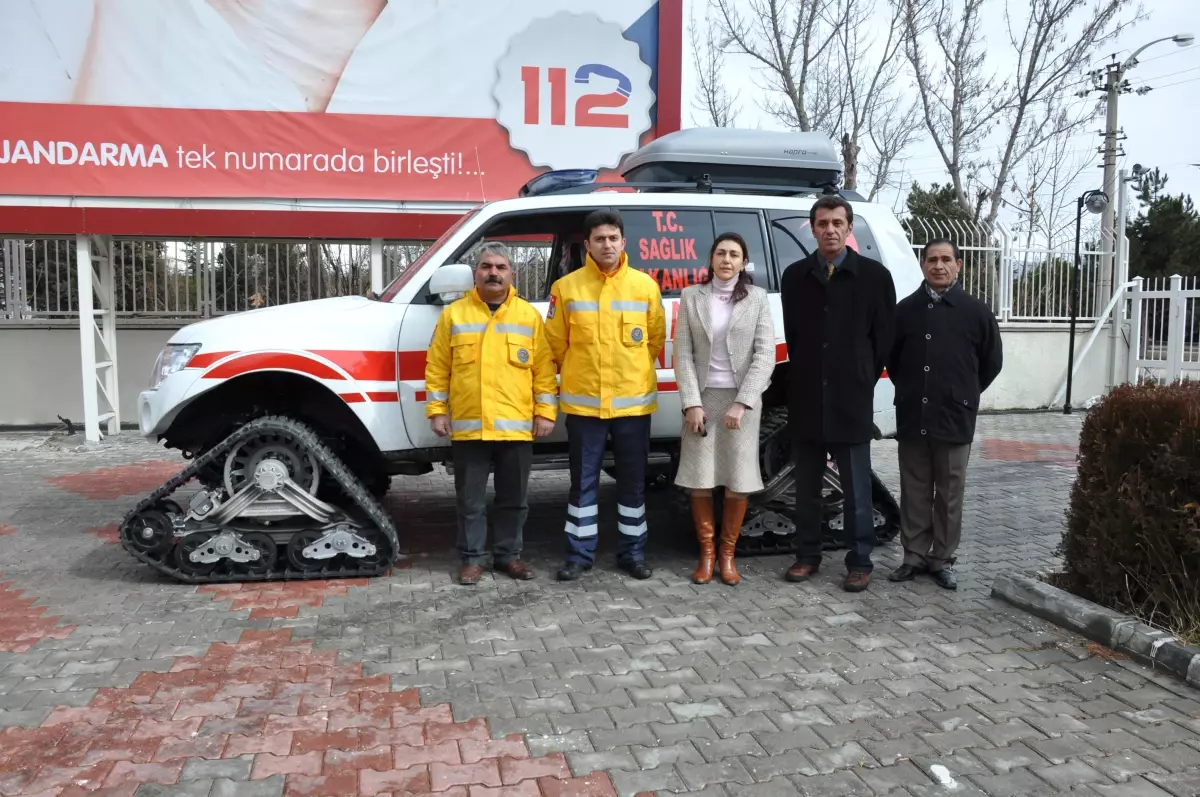 Isparta\'ya Paletli İkinci Yeni Ambulans