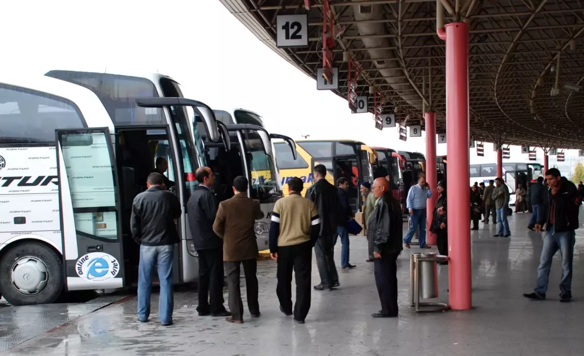 Konya\'daki Otogarlar 20 Milyon Yolcuya Hizmet Verdi