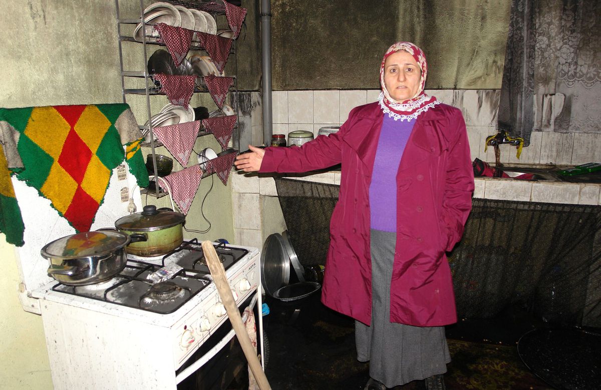 Şemdinli'de Ev Yangını