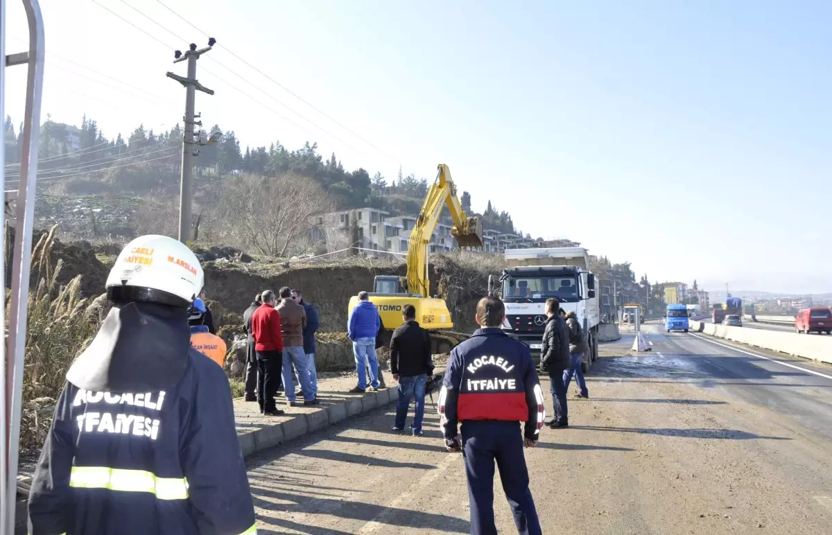 Toprak Kayması Doğalgaz Ana Hat Borusunu Kırdı