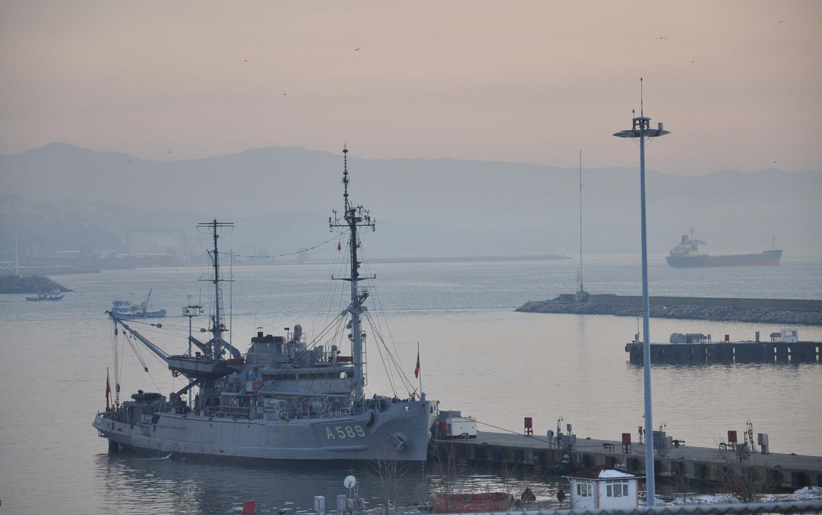 Zonguldak\'taki Batan Gemi