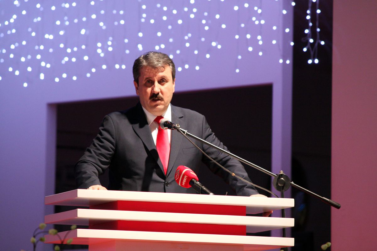 BBP Genel Başkanı Mustafa Destici Açıklaması