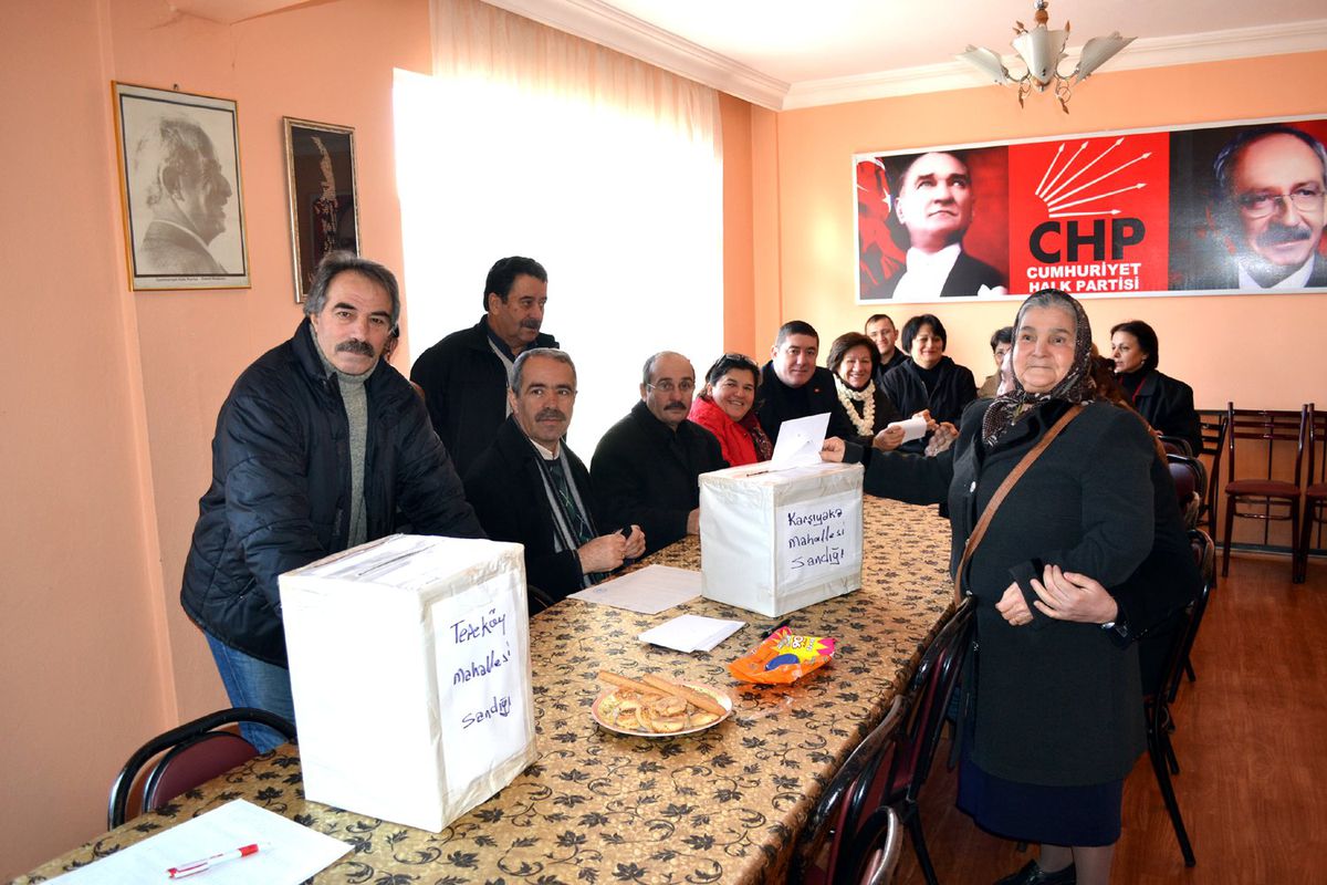 CHP Alaplı\'da Delege Seçimleri Tamamlandı