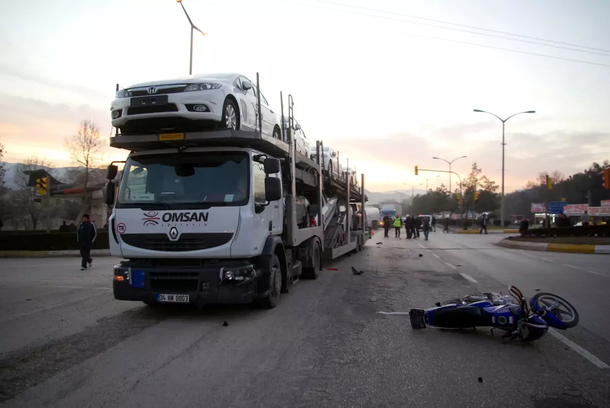 Çorum\'da Trafik Kazası: 1 Yaralı