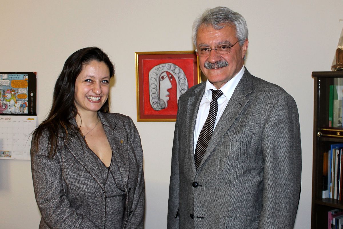 Tanık'tan Pavey'e Ziyaret