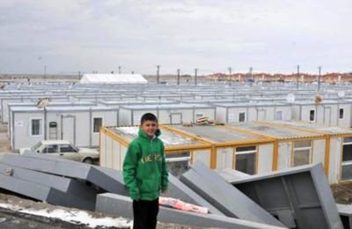 Van'da 117 Bin Kişi Konteynere Yerleştirildi