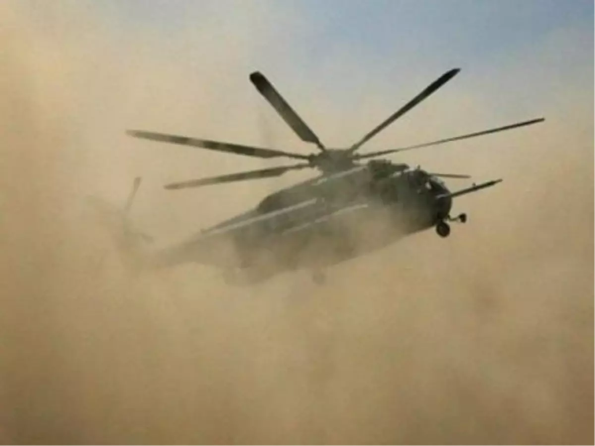 Afganistan\'da NATO Helikopteri Düştü