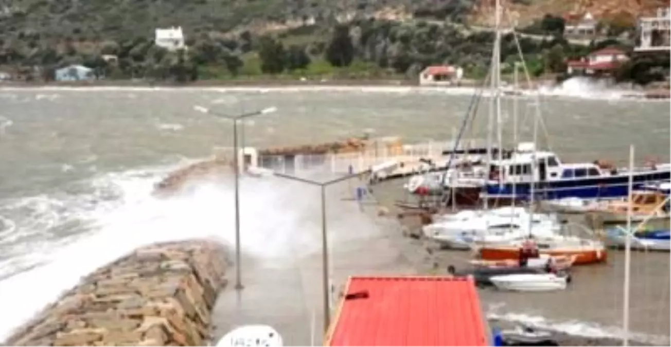 Datça\'da Fırtına Alarmı