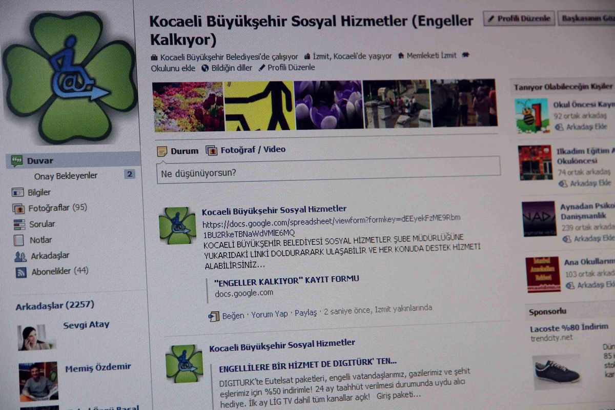 Kocaeli Büyükşehir Belediyesi Engelleri Kaldırıyor