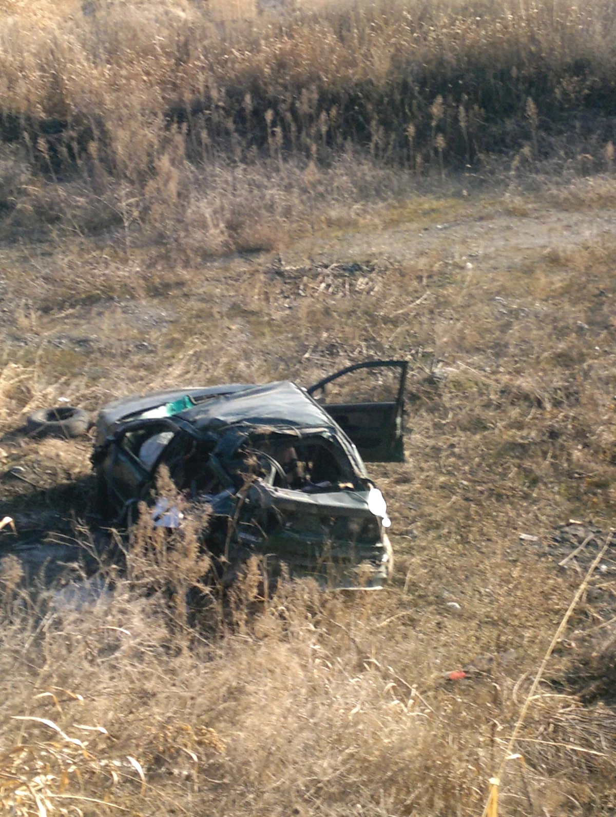 Otomobil Tarlaya Uçtu: 2 Ölü, 5 Yaralı