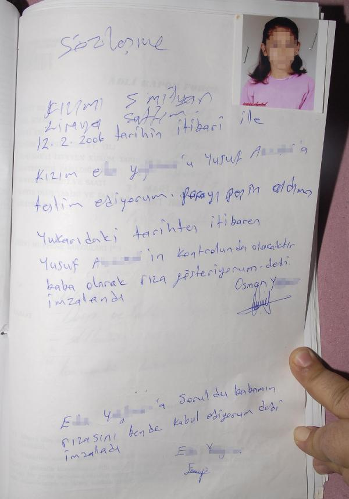Sözleşmeyle Küçük Kızı Satın Almakla Suçlanan Şüphelinin Tutukluluğa İtirazına Ret