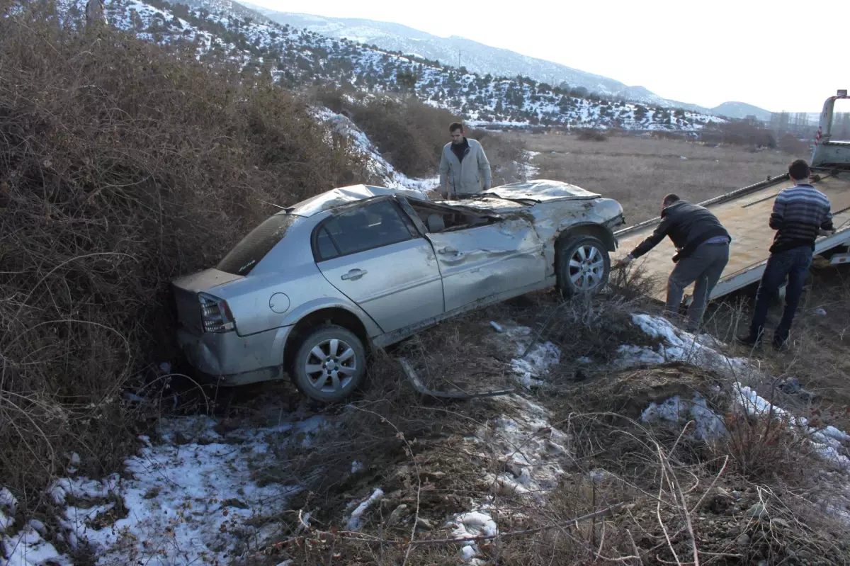 Tosya\'da Trafik Kazası: 1 Yaralı