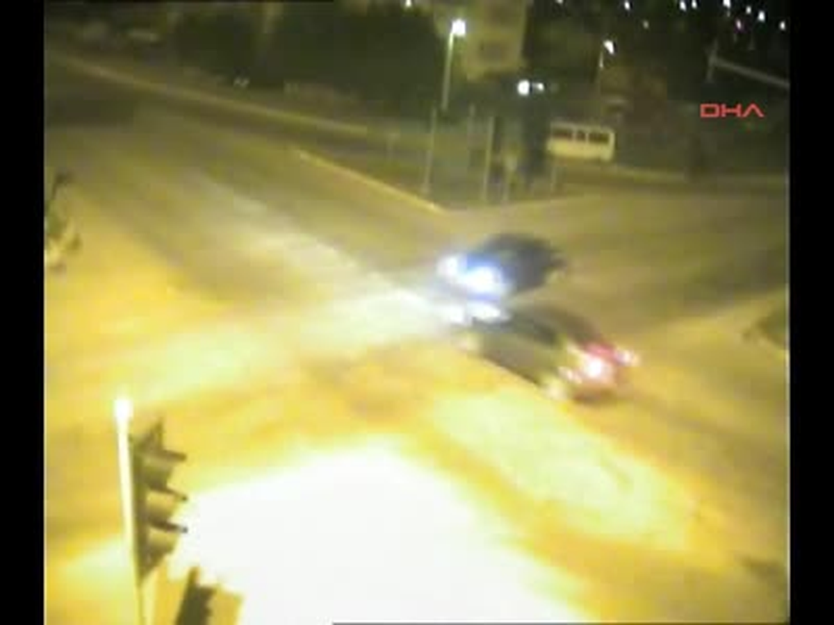 Trabzonektrafik Kazaları Mobese Kamerasında