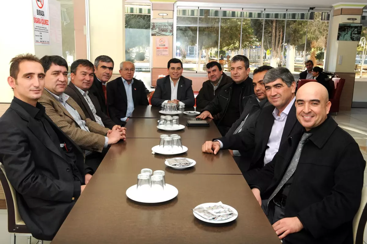 Tütüncü Taksici Esnafı ile Korkuteli\'nde Bir Araya Geldi