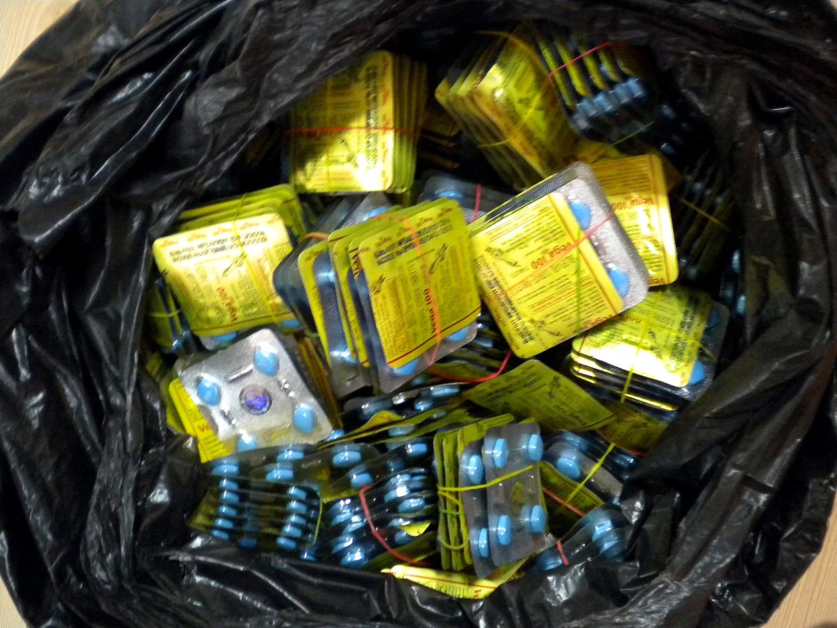 7 Bin 900 Adet Kaçak Cinsel İçerikli Hap Ele Geçirildi