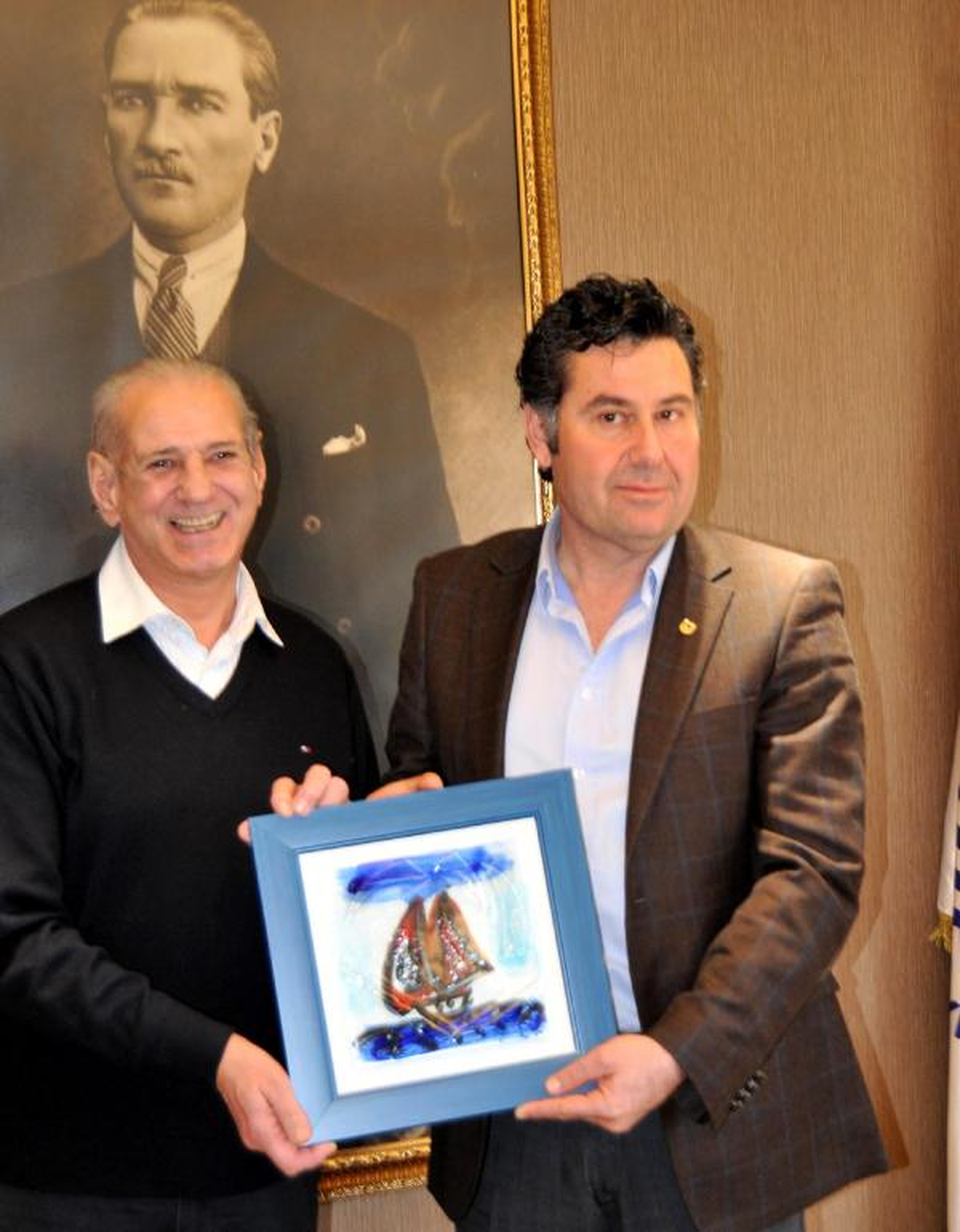 Atatürk Hayranı Zamfir Bodrum'da
